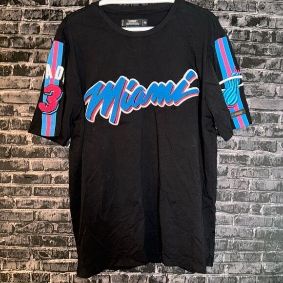 Pro Standard Miami Heat Vice / Dwayne Wade Shirt Jersey - Picture 1 of 6